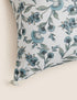 Pure Cotton Floral Tassled Cushion